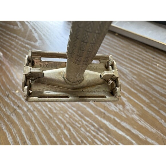 Gillette 40s Style Super Speed Vintage Double Edge Safety Razor - Picture 5 of 7